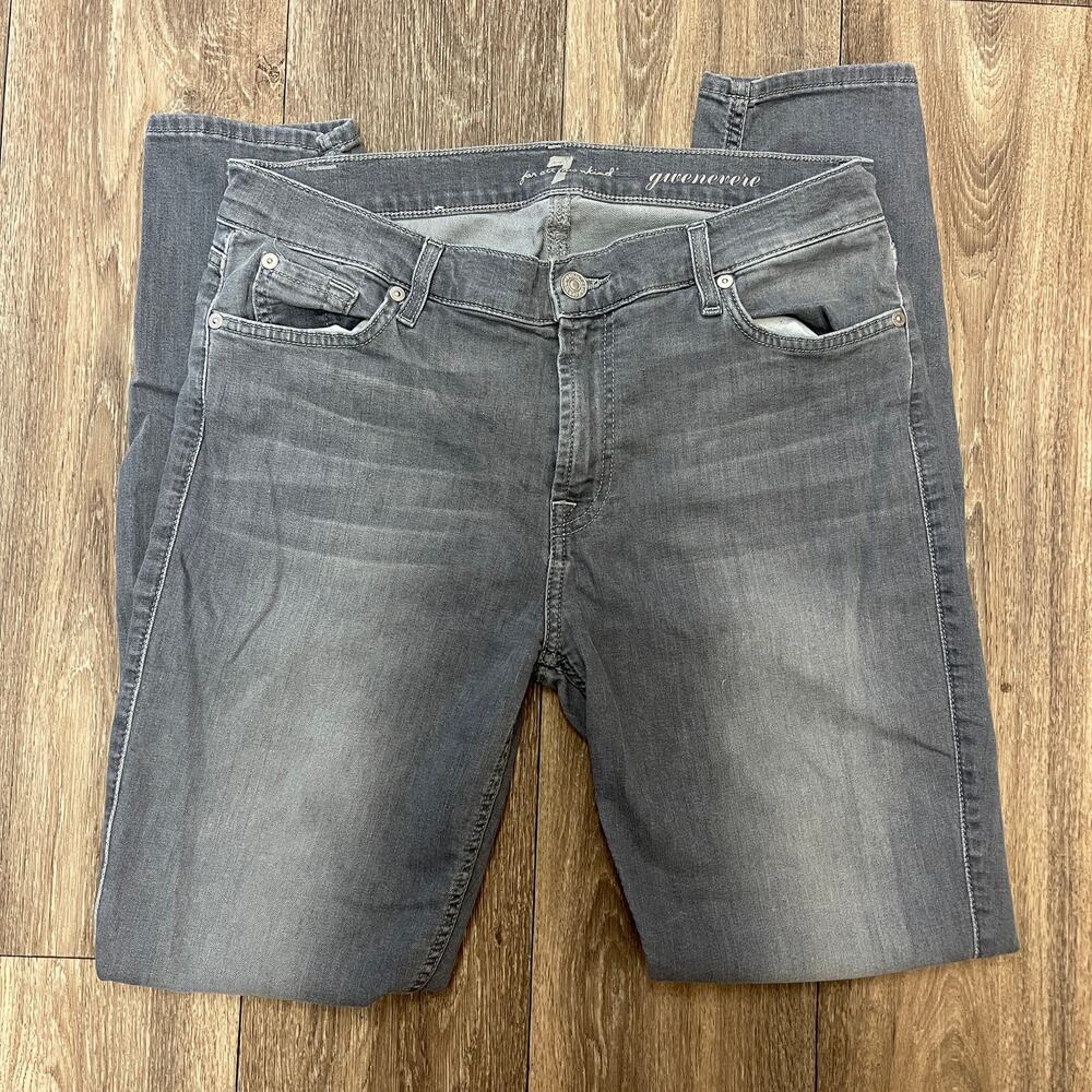 7 For All Mankind Gwenevere Skinny Jean Size 32